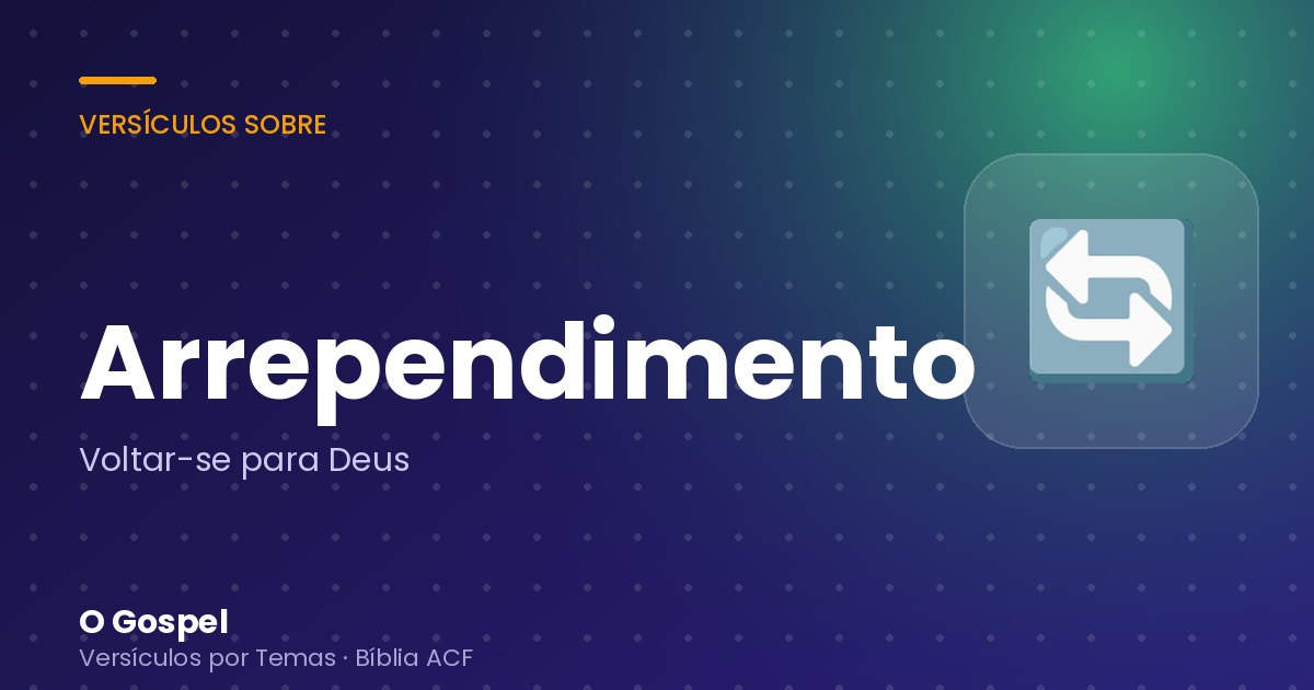Imagem do tema Arrependimento
