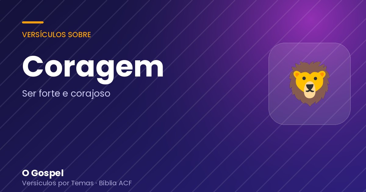 Imagem do tema Coragem