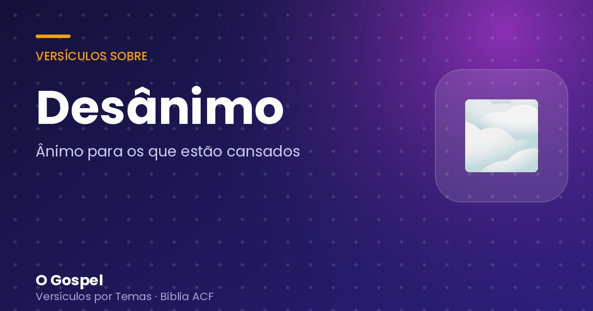 Imagem do tema Desânimo