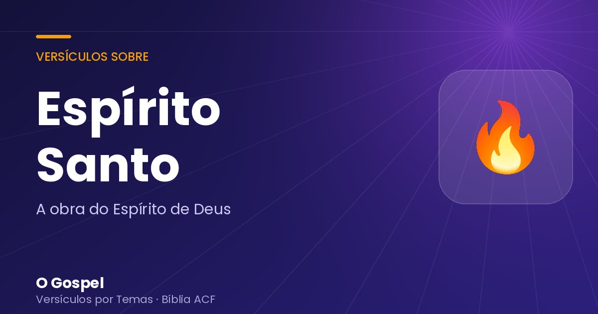 Imagem do tema Espírito Santo