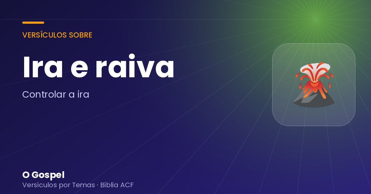 Imagem do tema Ira e raiva