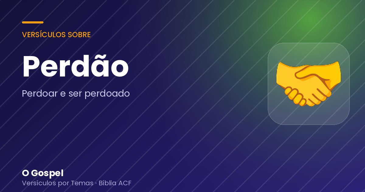 Imagem do tema Perdão