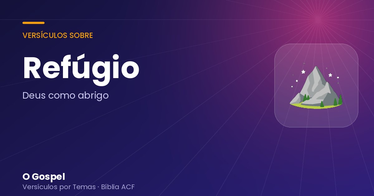 Imagem do tema Refúgio