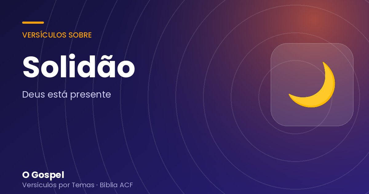 Imagem do tema Solidão