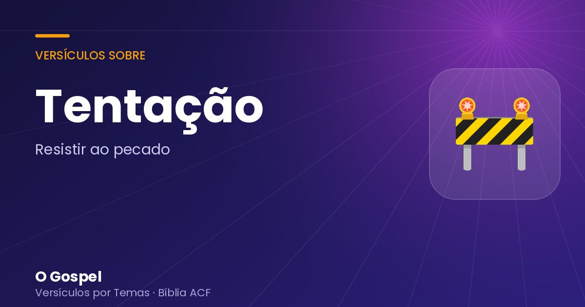 Imagem do tema Tentação