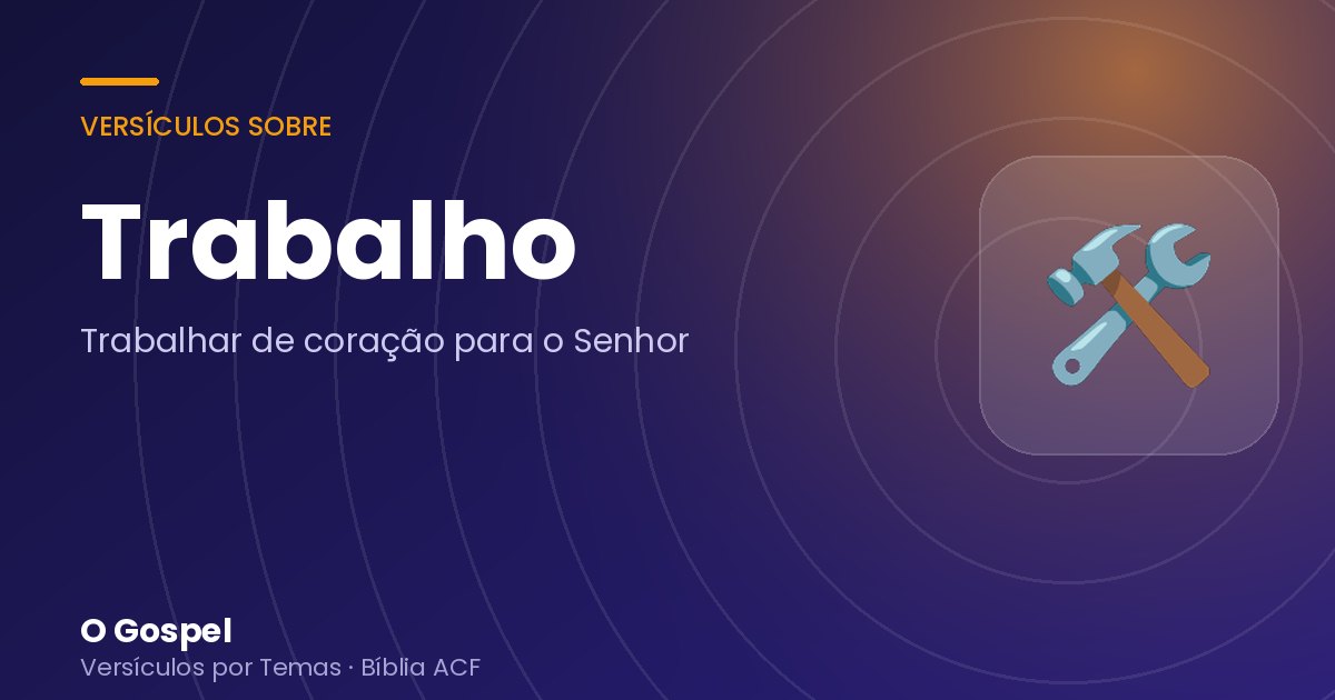 Imagem do tema Trabalho