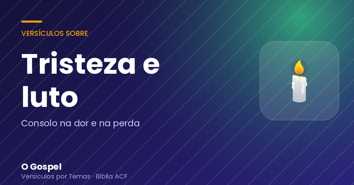 Imagem do tema Tristeza e luto